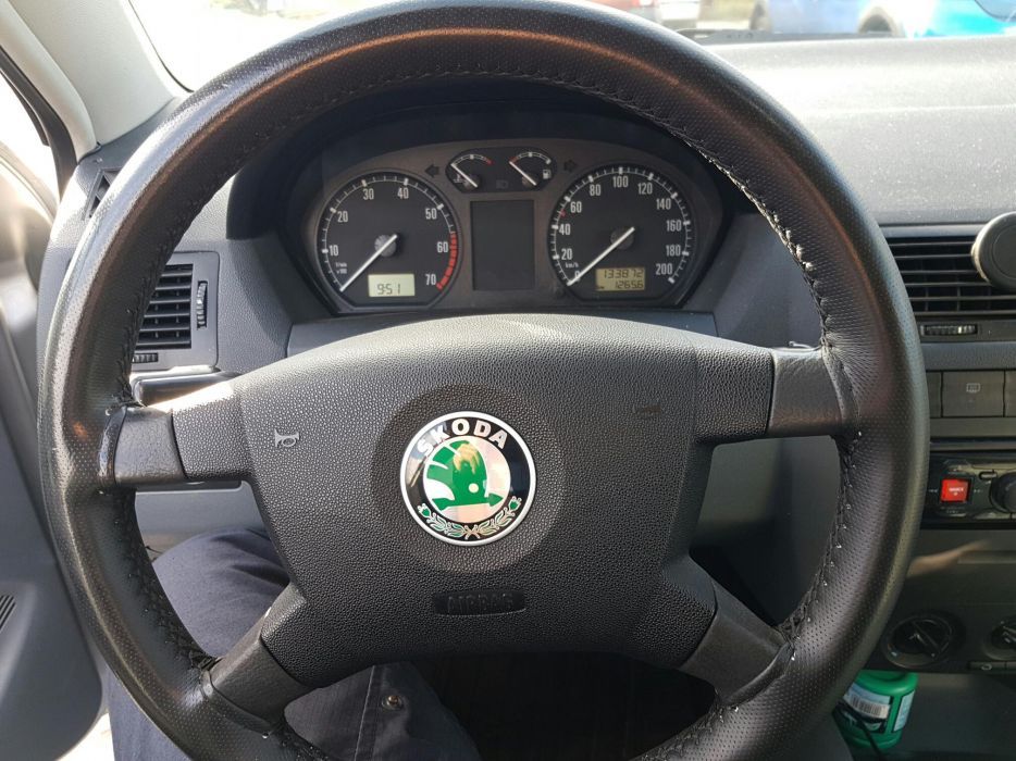Huse volan auto, piele ecologica
