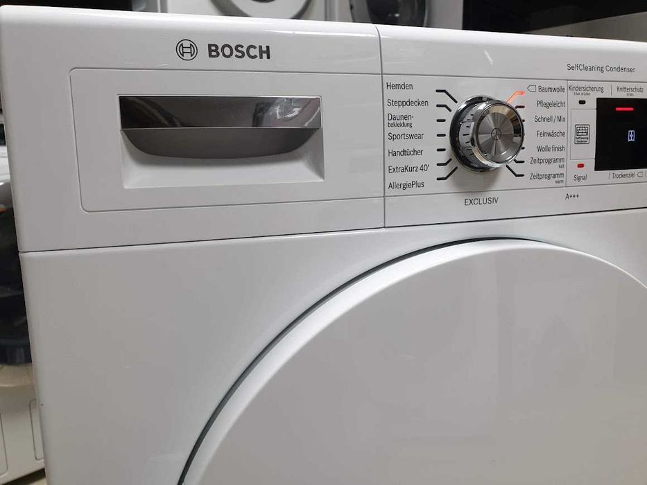Сушилня Bosch Exclusiv Термопомпа 12м Гаранция Бош