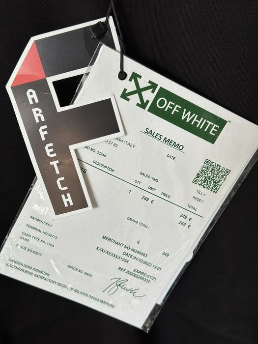 Tricou OFF White S M