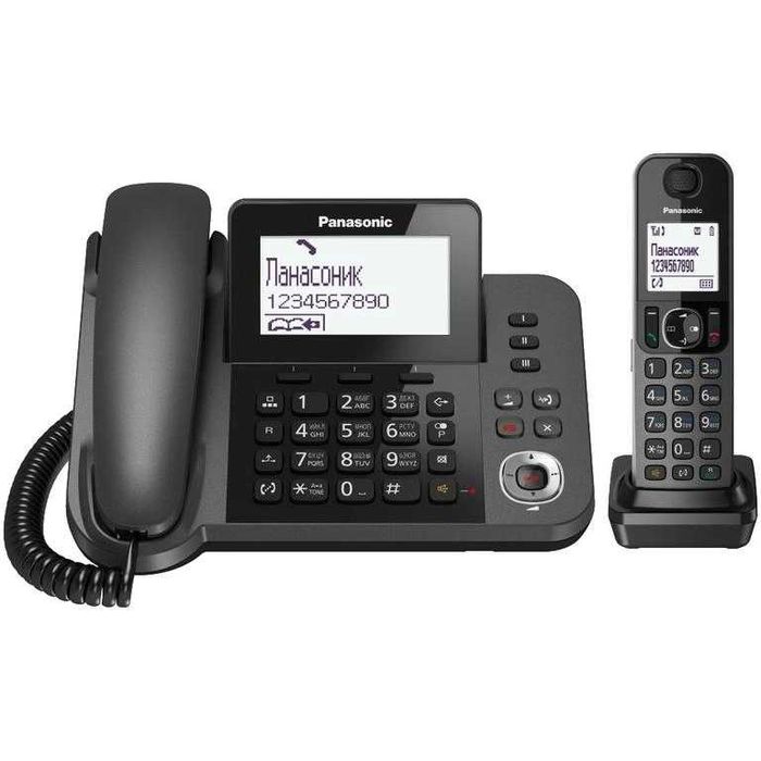 Радиотелефон Panasonic KX-TGF320, Черный