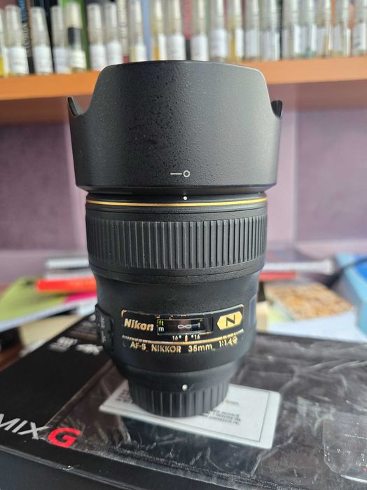 Nikon 35mm + filtru