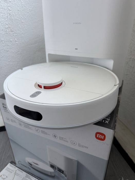 Прахосмукачка Робот + Станция Xiaomi Robot Vacuum H40 10000Pa за Сухо и Мокро Почистване, App, WiFi!
