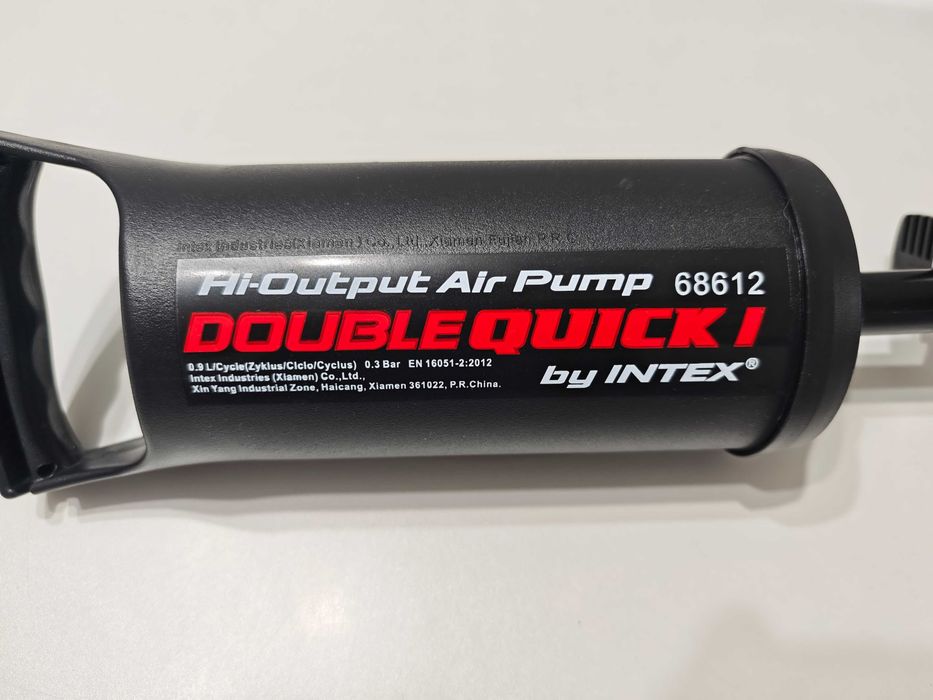 Pompa manuala Intex Double Quick I 29 cm ocazie pret bun