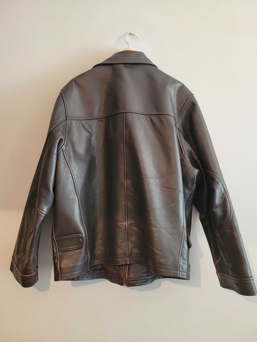 Мъжко кожено яке размер L