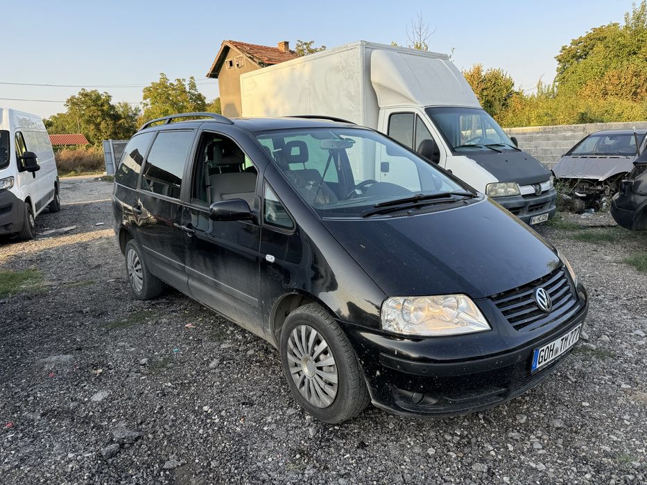 Vw sharan 1.9 дизел 2005 г автоматик само на части