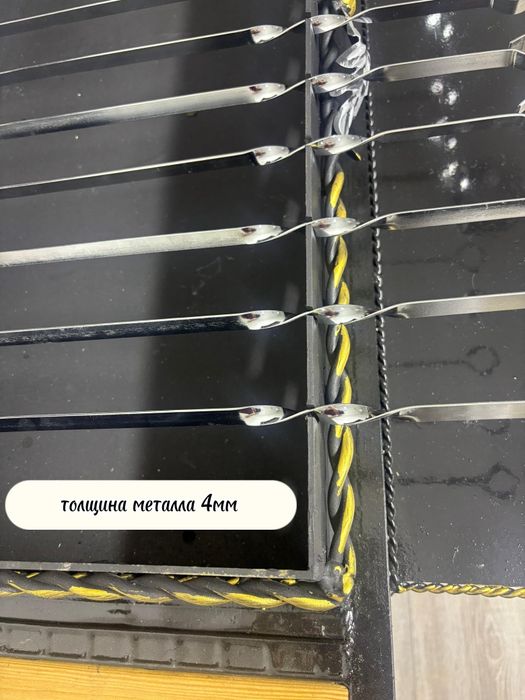 Мангал барбекю в стиле лофт