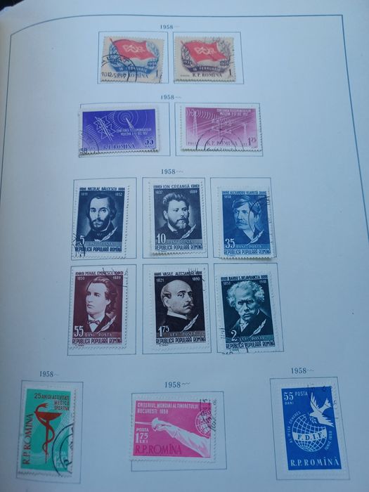 Timbre clasoare romanesti si straine