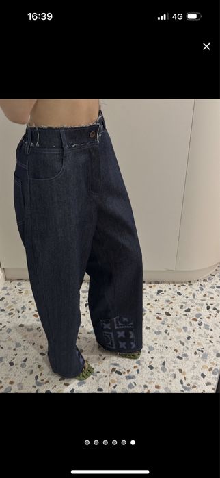 Продам широкие джинсы