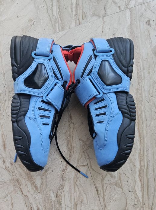 Nike Air Adjust Force AMBUSH University Blue Habanero Red