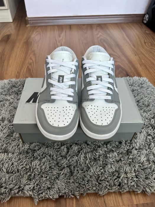 Кросовки nike Air Jordan 1 low "wolf grey"