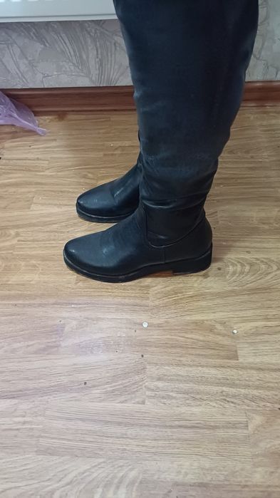 Женские сапоги утеплённые