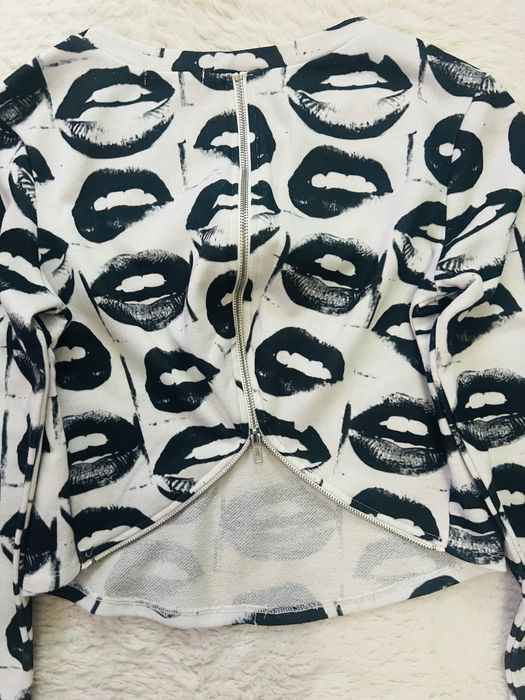 Къса  бяла блуза Tally Well