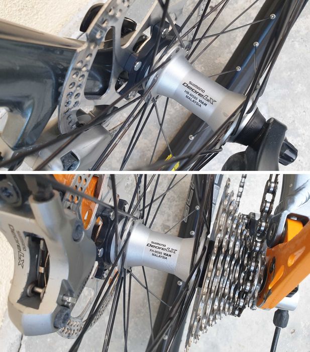 Bicicleta Ghost S100, full suspension pe aer