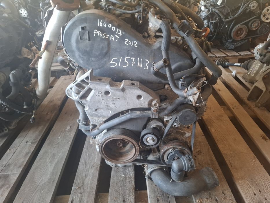 Vând motor passat b7 2012 2.0 D 140cp Avem TOATĂ GAMA VOLSKWAGEN: golf 5 golf 6 b5 b6 b7 Touareg Touran passat cc crafter toate codurile motor