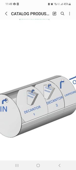 Fose septice ecologice din polipropilena cu montaj tricamerala