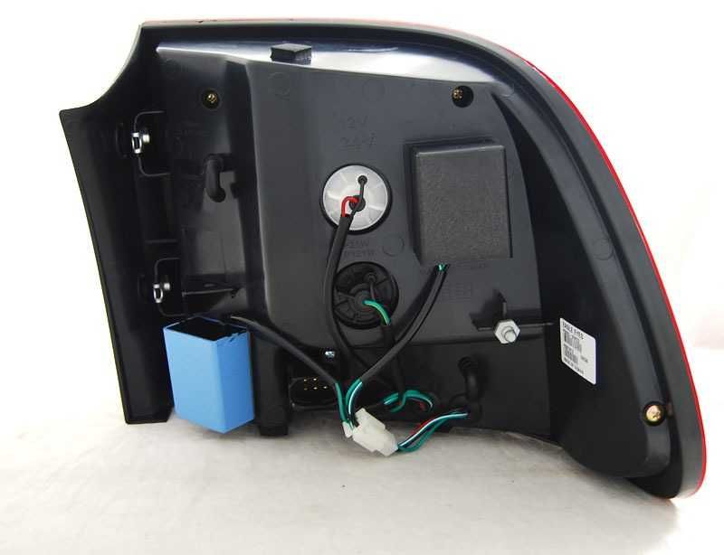 Стопове Порше Кайен 1 ЛЕД тъмни Опушени Porsche Cayenne 1 Тунинг LED