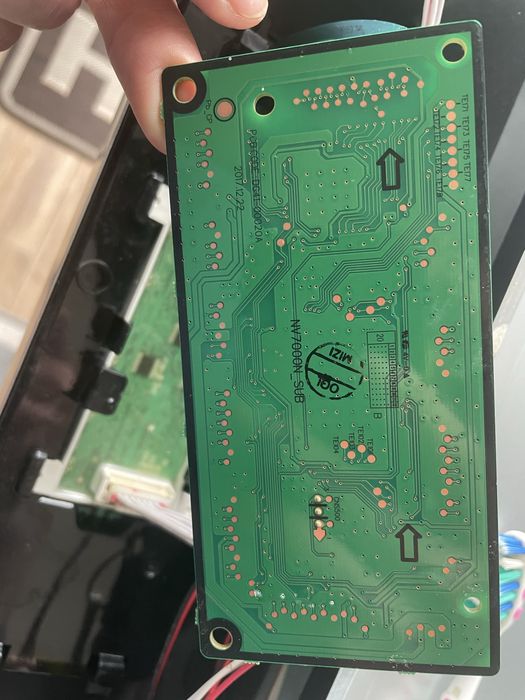 Placa electronica frontala pentru cuptor electric Samsung