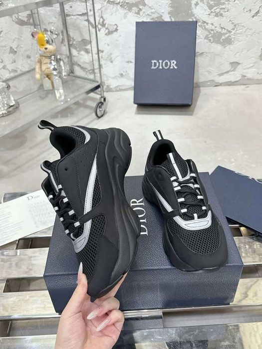 Dior B22 Black Calfskin