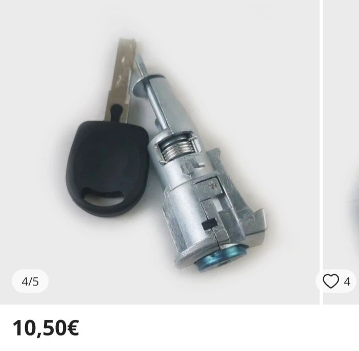 Butuc portiera auto