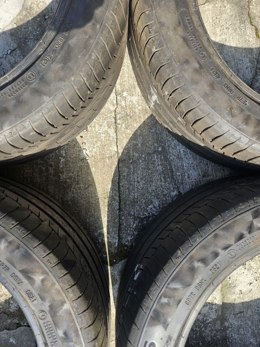 Jante aliaj R17, 5x112  Skoda cu anv. Continental 225 45 R17