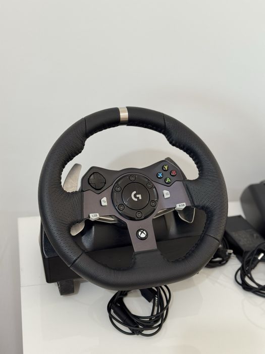 volan logitech g920 cu pedale si schimbator