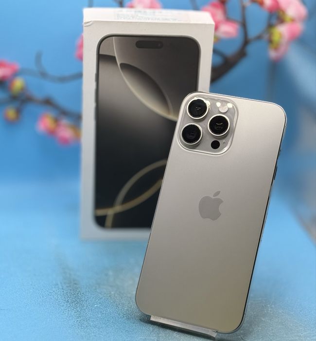 Apple iPhone 16 Pro Max, 256GB, 5G, Natural Titanium