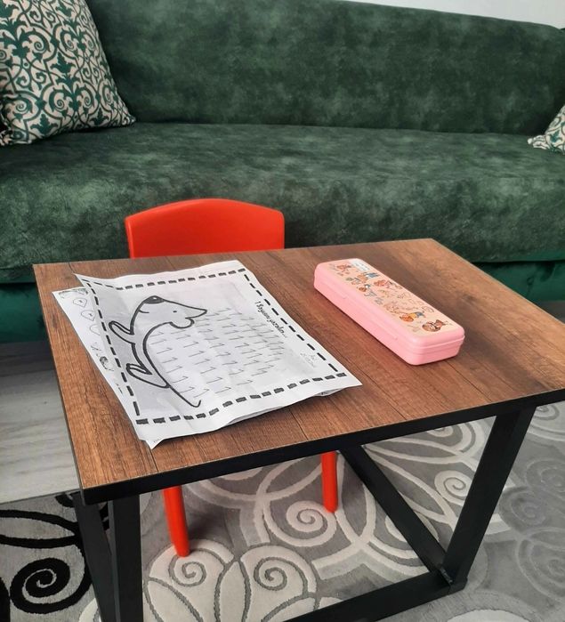 Стойка за лаптоп с регулируема височина, бюро за учене, бюро за компют