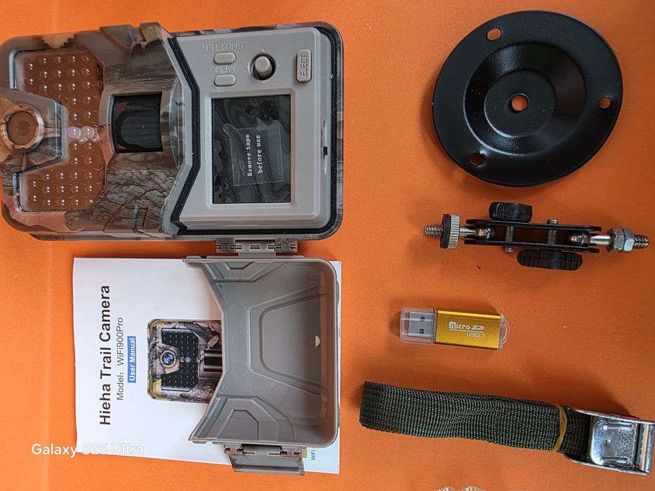 Camera de supraveghere, 4K HD, WiFi, Bluetooth, rezistenta la apa, 1080p HD