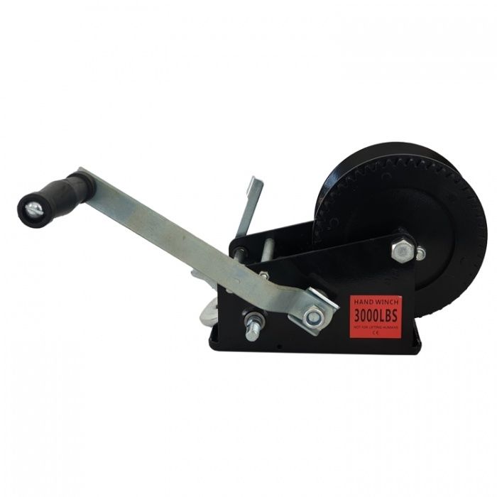 Ръчна лебедка с текстилно въже - 3000LBS 2 скорости опън: 1350кг