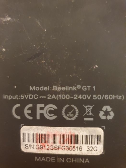 Mediabox SmartTV Beelink GT1 Ultimate Smart TV projector Android HDMI