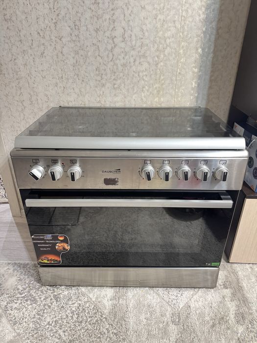 Продаю кухонную плиту DAUSCHER E9407LX в серебристом цвете