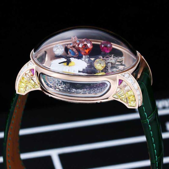 Механичен дамски часовник Jacob & Co Astronomia Fleurs de Jardin