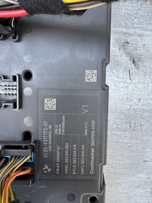 РЕМ модул БМВ Ф20/ Ф30 (REM module bmw f30)