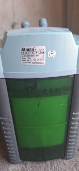 Фильтр для аквариума ATMAN.  РАБОЧИЙ