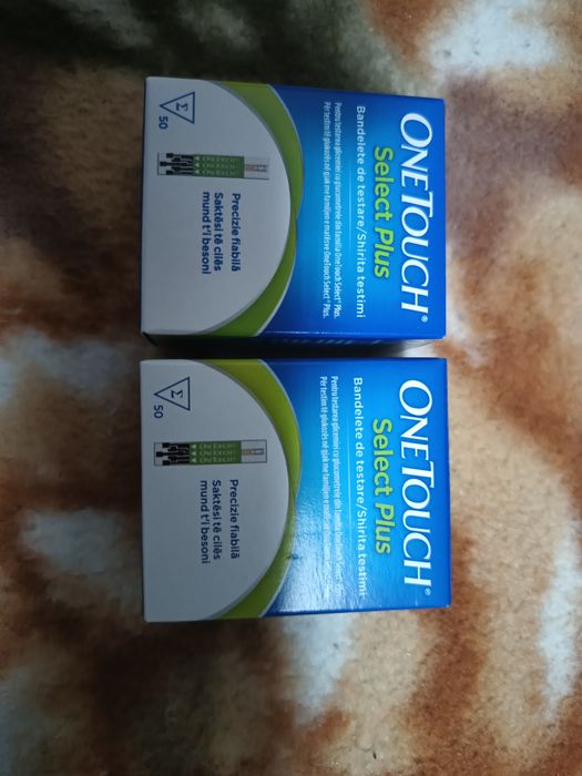One Touch teste glicemie 2cutii