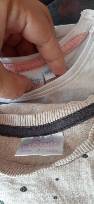 5 комплекта + пижама 80 см.