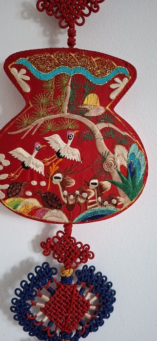 Decorațiune perete brodat din China