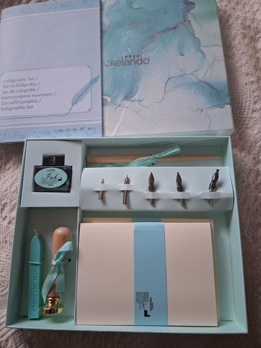 Продавам комплект за калиграфия