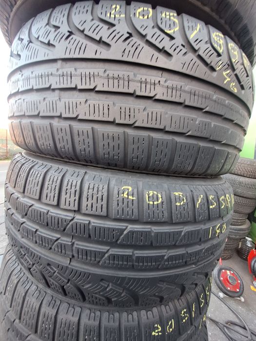 4 anvelope iarna 205/55r16 Pirelli Montaj Gratuit