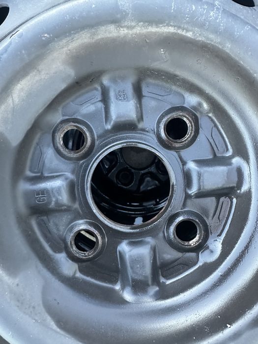 4 бр. Железни джанти с гуми 4х100, 14’’