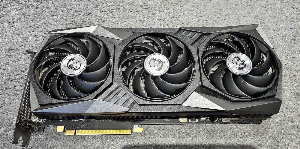 2 броя Nvidia MSI GeForce RTX 3070 Ti Gaming X Trio 8GB – Легендарна серия – Перфектно състояние!