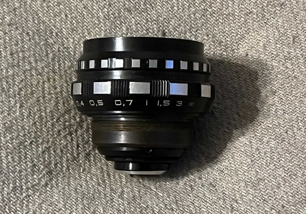Obiectiv MIR 11M 12mm f2 cine Kiev 16mm wide angle rar