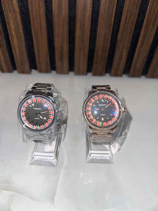 Уникален мъжки часовници с казино дизайн – Въртящ се циферблат