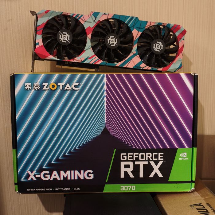 RTX 3070 8GB Zotac Gaming X Видеокарта