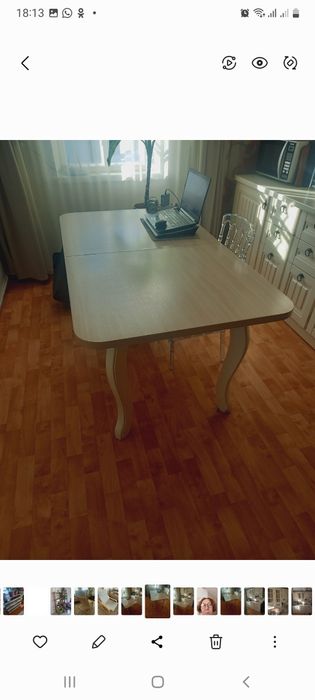 Кухонный стол 160 см + 40 см