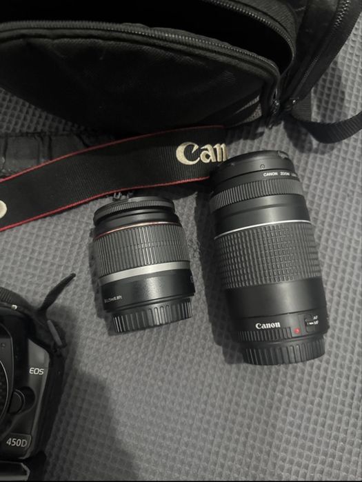Pachet Complet Canon EOS 450D + accesorii