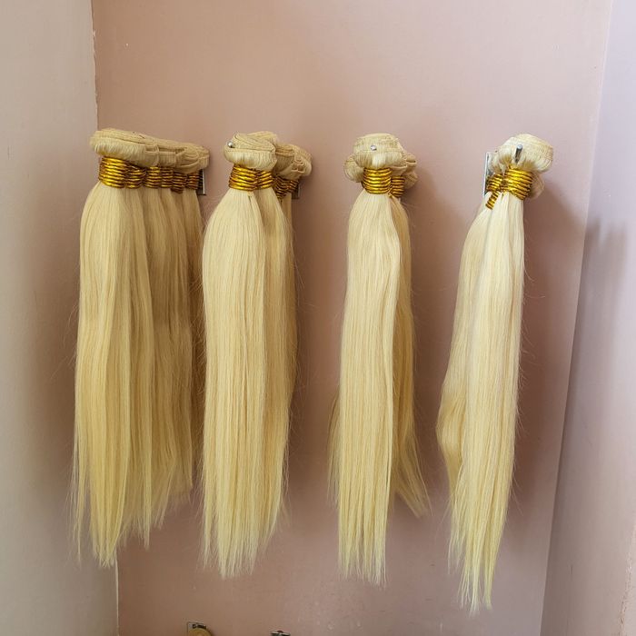 Естествена руса коса