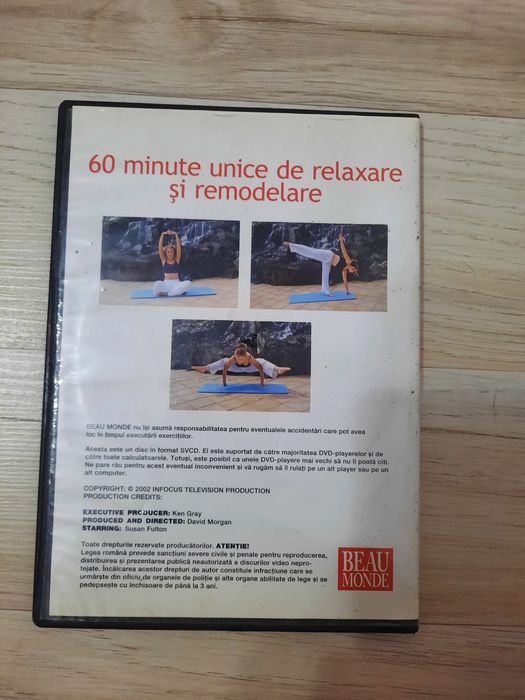 Dvd cu exerciții de yoga