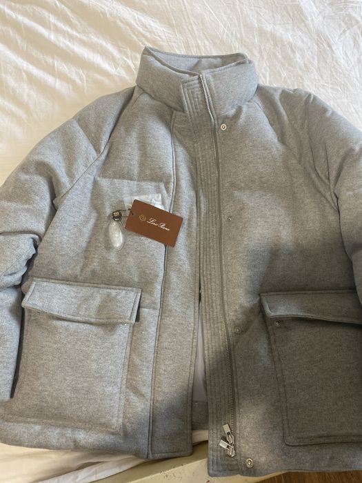 Куртка loro piano серая м