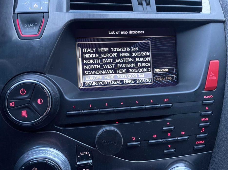 Карти 2026 SD карта Citroen RNEG MyWay C3 C4 C5 Picasso Jumpy Berlingo